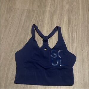 SoulCycle Blue Sports Bra